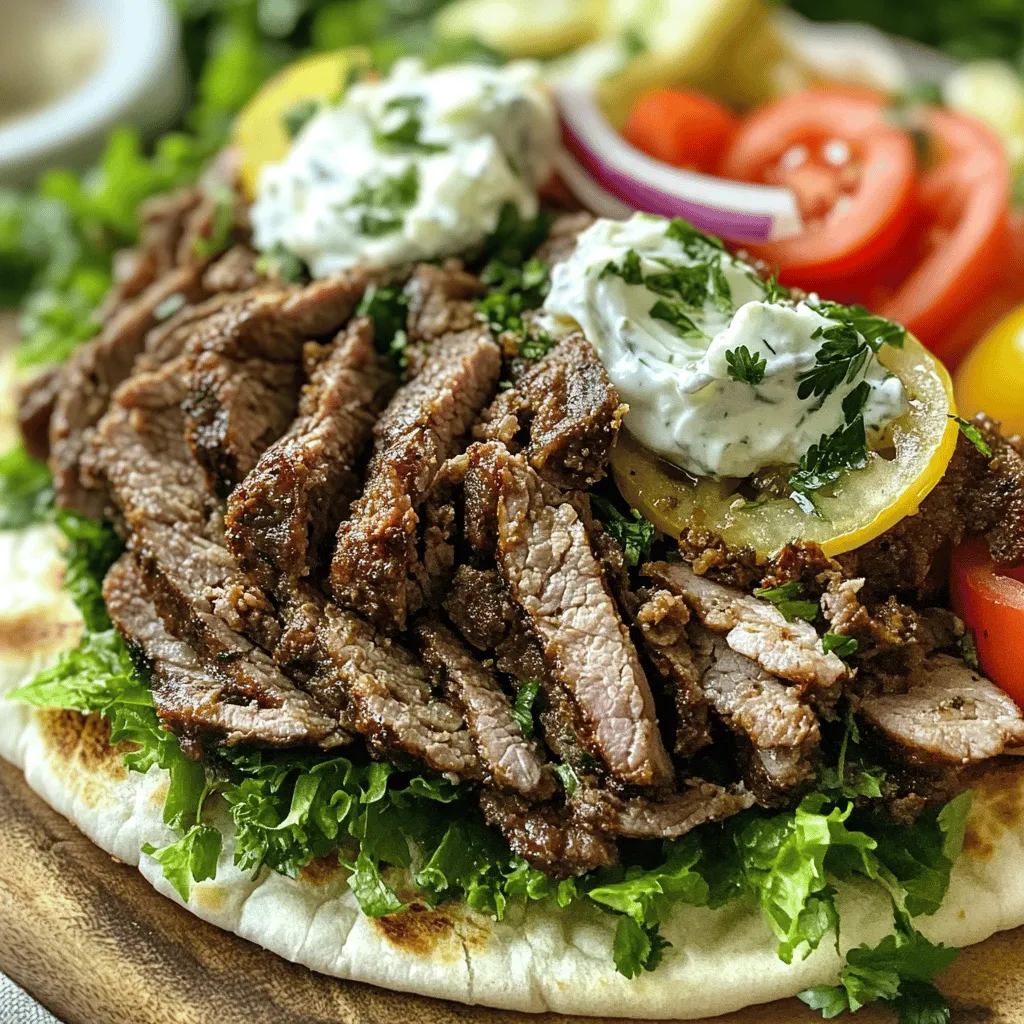 Gyros are a beloved staple of Mediterranean cuisine, celebrated for their rich flavors and satisfying textures. Originating from Greece, gyros have become a global sensation, often served in pita bread with an array of colorful toppings and flavorful sauces. The heart of this dish lies in the gyro meat, which can be made from various types of meat, including lamb, beef, or a combination of both. This versatility not only caters to different palates but also allows for a myriad of flavor profiles, making gyros the perfect choice for any meal, whether it's lunch, dinner, or a late-night snack.