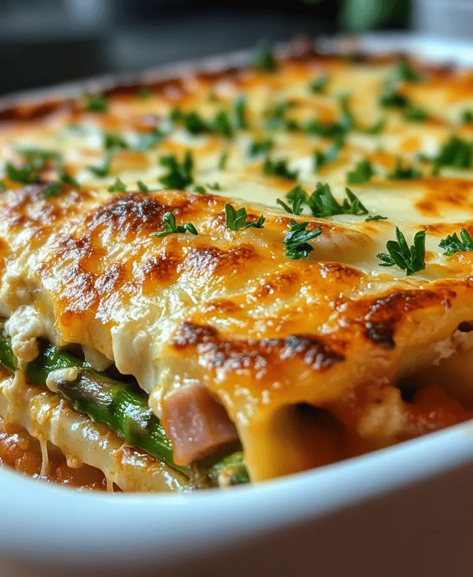 Before we delve into the step-by-step preparation of this delicious savory ham and asparagus lasagna, it’s essential to understand the key ingredients that make this dish special. Each component plays a pivotal role in crafting a flavorful and satisfying meal.