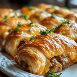 To create the perfect Savory Breakfast Sausage Crescent Rolls, you’ll need a handful of key ingredients that work harmoniously together to deliver a satisfying breakfast experience.