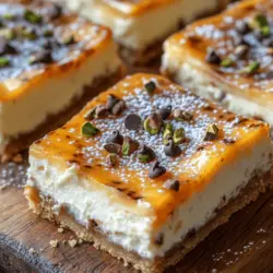 If you're a fan of desserts, you're likely familiar with the indulgent nature of cheesecake and the rich, satisfying flavors of Italian cannoli. Imagine combining these two beloved treats into one heavenly dessert—this is where Cannoli Cheesecake Bars come into play. This delightful recipe is a tribute to both classic Italian pastries and creamy cheesecakes, resulting in a dessert that is as visually stunning as it is delicious.