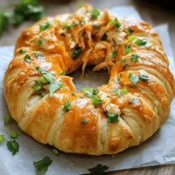 When it comes to comfort food and entertaining guests, nothing quite captures the essence of hearty flavors like a Buffalo Chicken Crescent Ring. This delightful dish combines the spicy, tangy notes of buffalo chicken with the flaky texture of crescent roll dough, creating a visually stunning and satisfying appetizer that is sure to impress. Whether you're hosting a game day party, a cozy family gathering, or simply looking for a new culinary adventure, this crescent ring is the perfect solution.