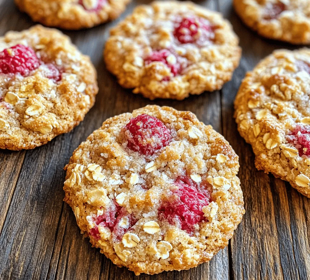 Raspberry Crumble Cookies are a delightful treat that merges the tart sweetness of fresh raspberries with a buttery, crumbly cookie texture. This recipe is a celebration of flavors and textures, creating a cookie that is not only delicious but also visually appealing. The combination of juicy, vibrant raspberries and a hearty crumble makes these cookies a fantastic choice for any occasion, be it a casual afternoon snack or a festive gathering with friends and family.