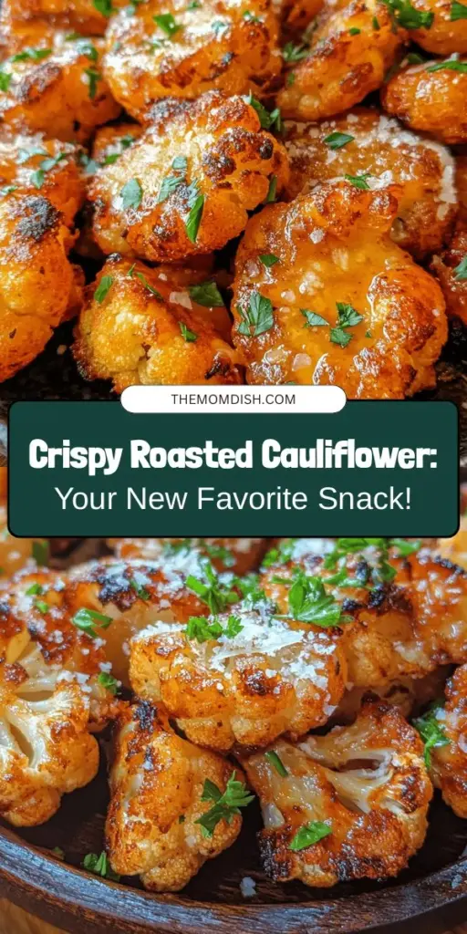 Discover the joy of plant-based cooking with Crispy Roasted Cauliflower Delight! This step-by-step guide walks you through creating a crunchy, flavorful dish that can be a perfect side, appetizer, or main course. Packed with nutrients and easy to customize, cauliflower is the star ingredient here. You'll love how simple it is to achieve that crispy texture. Try it with your favorite dips and enjoy a healthy, delicious meal! #CrispyCauliflower #PlantBased #HealthyEating #VegetarianRecipes #RoastedVegetables #NutritiousAndDelicious