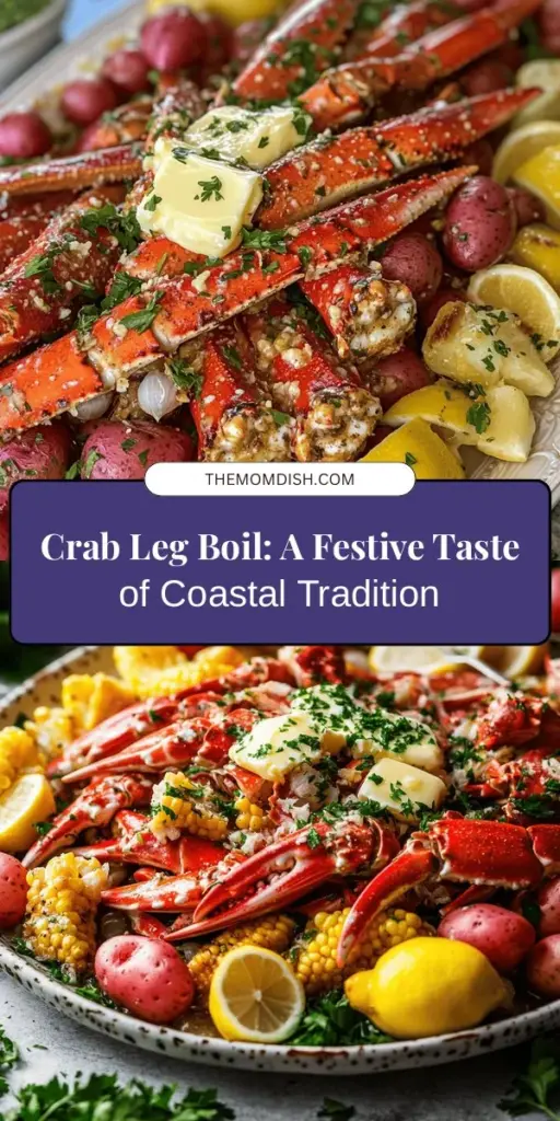 Get ready to dive into a flavorful crab leg boil that captures the essence of coastal gatherings! This delightful dish, featuring succulent crab legs, fresh veggies, and aromatic spices, is perfect for any occasion, from summer barbecues to family reunions. Discover the differences between snow and king crab, learn about their nutritional benefits, and enjoy tips for a memorable presentation. Make your next meal a feast of fun and flavor! #CrabLegBoil #SeafoodLovers #RecipeIdeas #FoodieFun #GatherAndFeast #CulinaryTradition