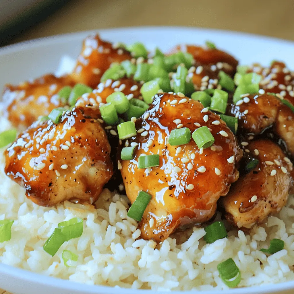 The sticky honey chicken recipe needs just a few simple ingredients. First, you will need 500 grams of chicken thighs. I prefer boneless and skinless thighs because they stay juicy and tender.