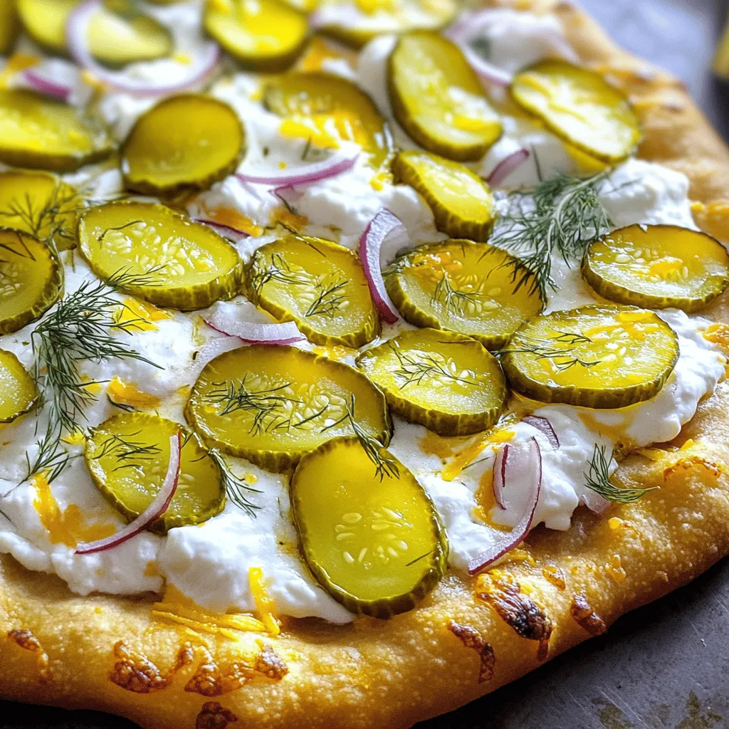 Pickle pizza is a fun dish that mixes pizza with pickles. This unique pizza recipe has become a viral food trend. People love its tangy flavor and crunchy texture. It's not just a dish; it's an experience. You bite into warm cheese, then crunch on a pickle slice. It’s a taste that surprises many.