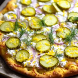 Pickle pizza is a fun dish that mixes pizza with pickles. This unique pizza recipe has become a viral food trend. People love its tangy flavor and crunchy texture. It's not just a dish; it's an experience. You bite into warm cheese, then crunch on a pickle slice. It’s a taste that surprises many.