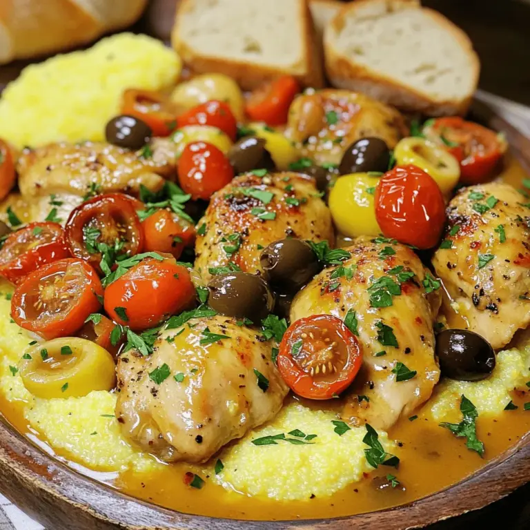 Tuscan Lemon Chicken is a delightful dish that captures the essence of Italian cuisine with its vibrant flavors and simple preparation. Originating from the picturesque region of Tuscany, known for its rich culinary tradition, this recipe showcases the use of fresh, high-quality ingredients that are pivotal in Tuscan cooking. The combination of juicy chicken, invigorating lemon, and aromatic herbs reflects the sun-soaked landscapes of Tuscany, inviting you to experience the heart of Italy in your own kitchen.