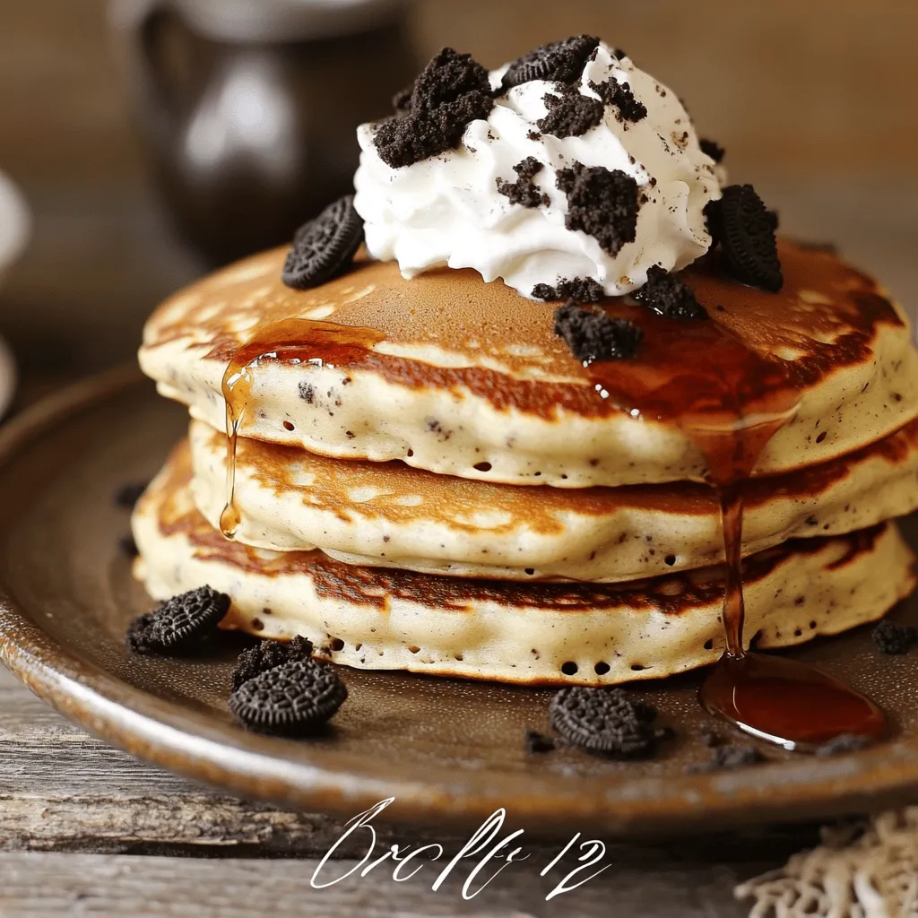 The best Oreo pancakes recipe combines simple ingredients with a fun twist. You need a few key items to get started. First, gather 1 cup of all-purpose flour. Next, you will need 2 tablespoons of sugar and 2 teaspoons of baking powder. A pinch of salt, about 1/2 teaspoon, adds flavor.