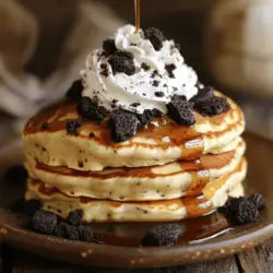 The best Oreo pancakes recipe combines simple ingredients with a fun twist. You need a few key items to get started. First, gather 1 cup of all-purpose flour. Next, you will need 2 tablespoons of sugar and 2 teaspoons of baking powder. A pinch of salt, about 1/2 teaspoon, adds flavor.