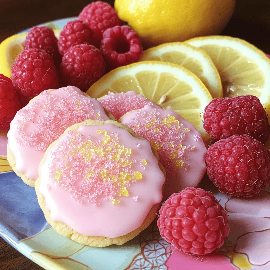 To make easy pink lemonade cookies, you need just a few simple ingredients. The main items are: