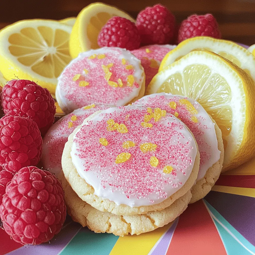 To make easy pink lemonade cookies, you need just a few simple ingredients. The main items are: