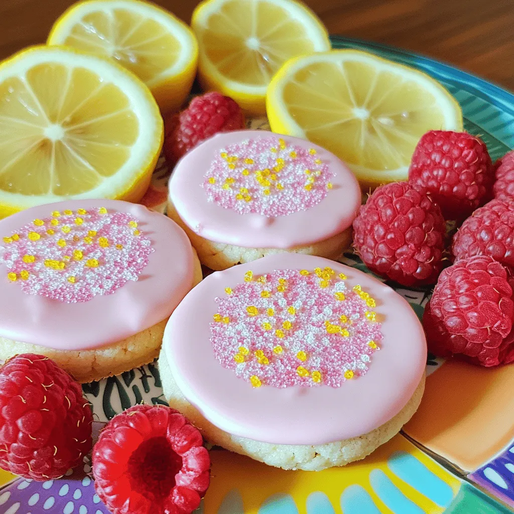 To make easy pink lemonade cookies, you need just a few simple ingredients. The main items are: