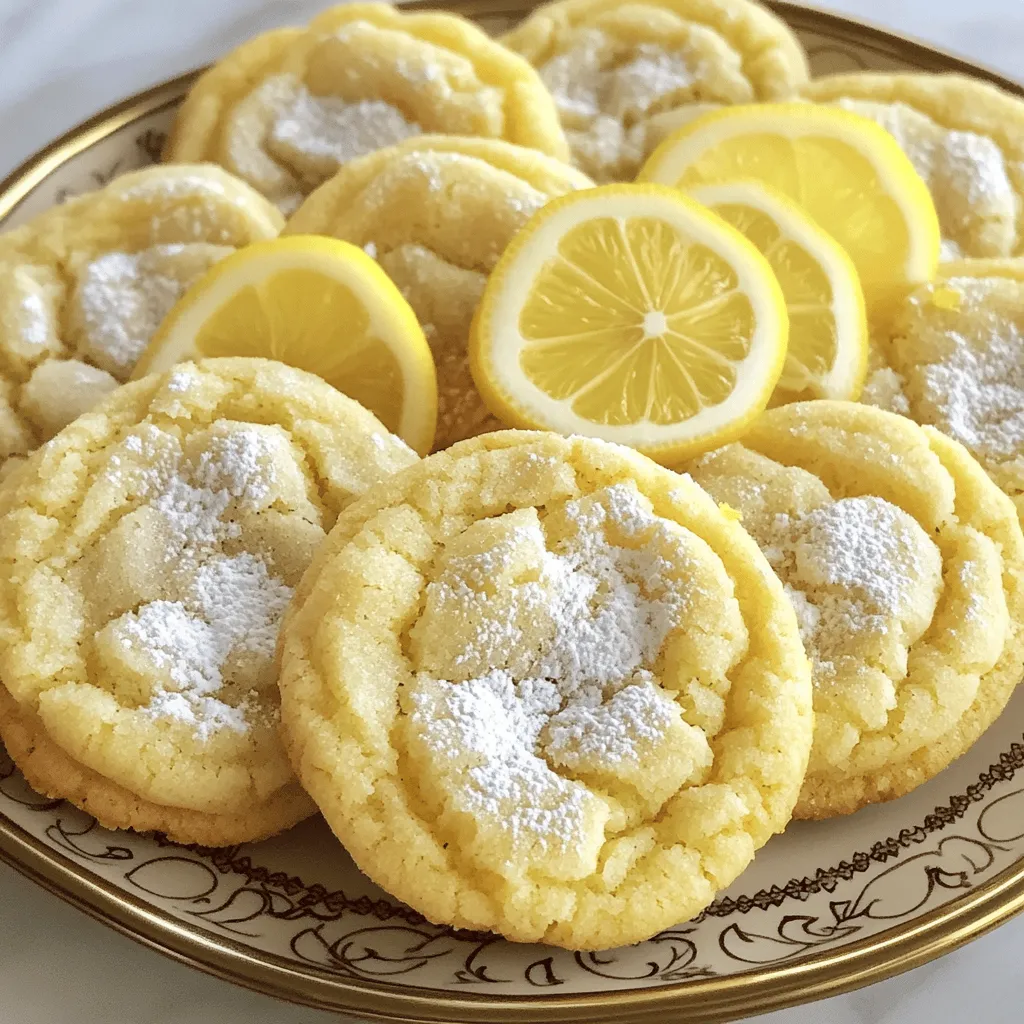 Lemon bar cookies are vibrant and zesty treats that combine the best of cookies and lemon bars. They have a crisp edge and a soft, chewy center. The unique blend of tart lemon and sweet sugar sets them apart from regular cookies.