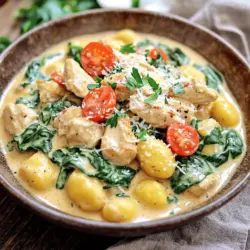 Indulge in Comfort: Creamy Chicken and Gnocchi Recipe