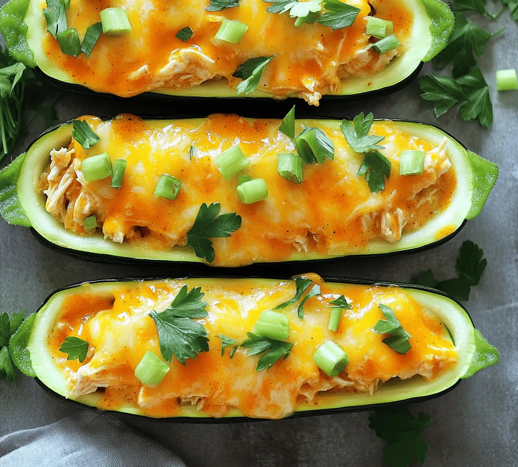 Are you looking for a delicious and healthy alternative to traditional buffalo chicken dishes? Look no further than Buffalo Chicken Zucchini Boats! This innovative recipe takes the bold flavors of buffalo chicken and nestles them in tender, hollowed-out zucchini, creating a mouthwatering dish that is not only satisfying but also low in carbohydrates and gluten-free. Whether you’re on a diet, trying to eat healthier, or simply seeking new culinary adventures, these zucchini boats provide a flavorful twist that doesn’t skimp on taste.