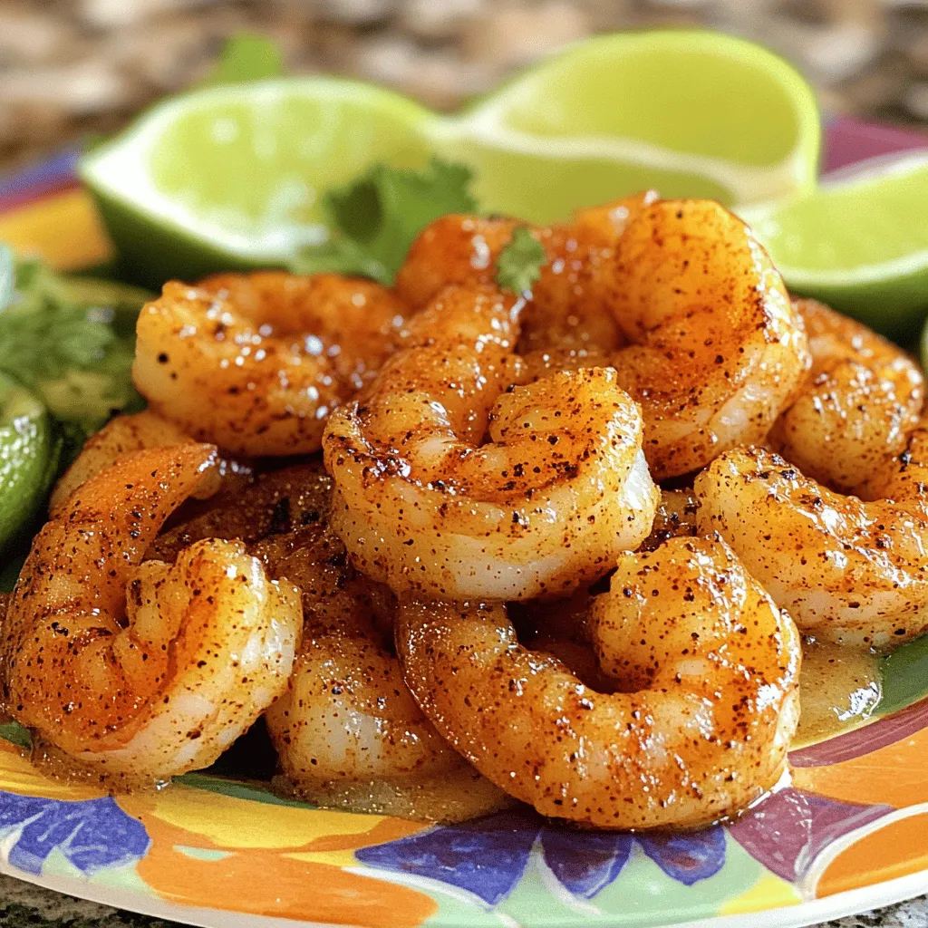 The blackened shrimp recipe shines with a few key ingredients. First, start with fresh shrimp. I love using large shrimp for this dish. They cook quickly and soak in all the flavors. You want them peeled and deveined for the best taste.