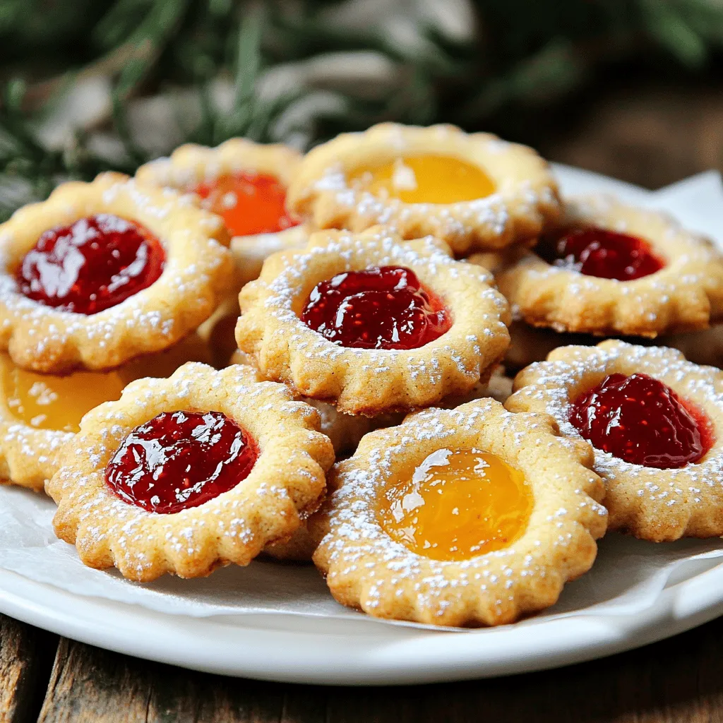 Jam cookies are a sweet treat filled with fruit preserves. They are soft, chewy, and bursting with flavor. The classic jam thumbprint cookies are a favorite among many. These cookies have a lovely round shape with a small dip in the center, perfect for holding jam.