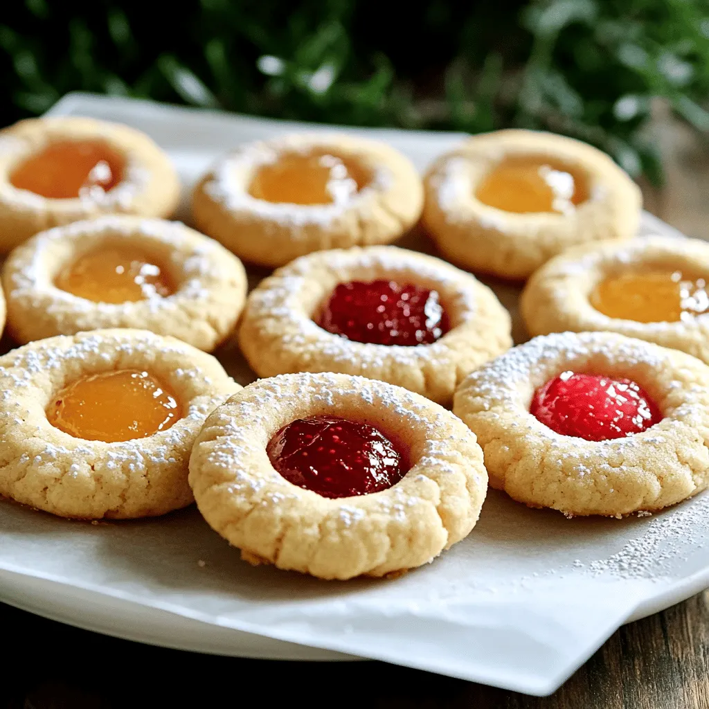 Jam cookies are a sweet treat filled with fruit preserves. They are soft, chewy, and bursting with flavor. The classic jam thumbprint cookies are a favorite among many. These cookies have a lovely round shape with a small dip in the center, perfect for holding jam.