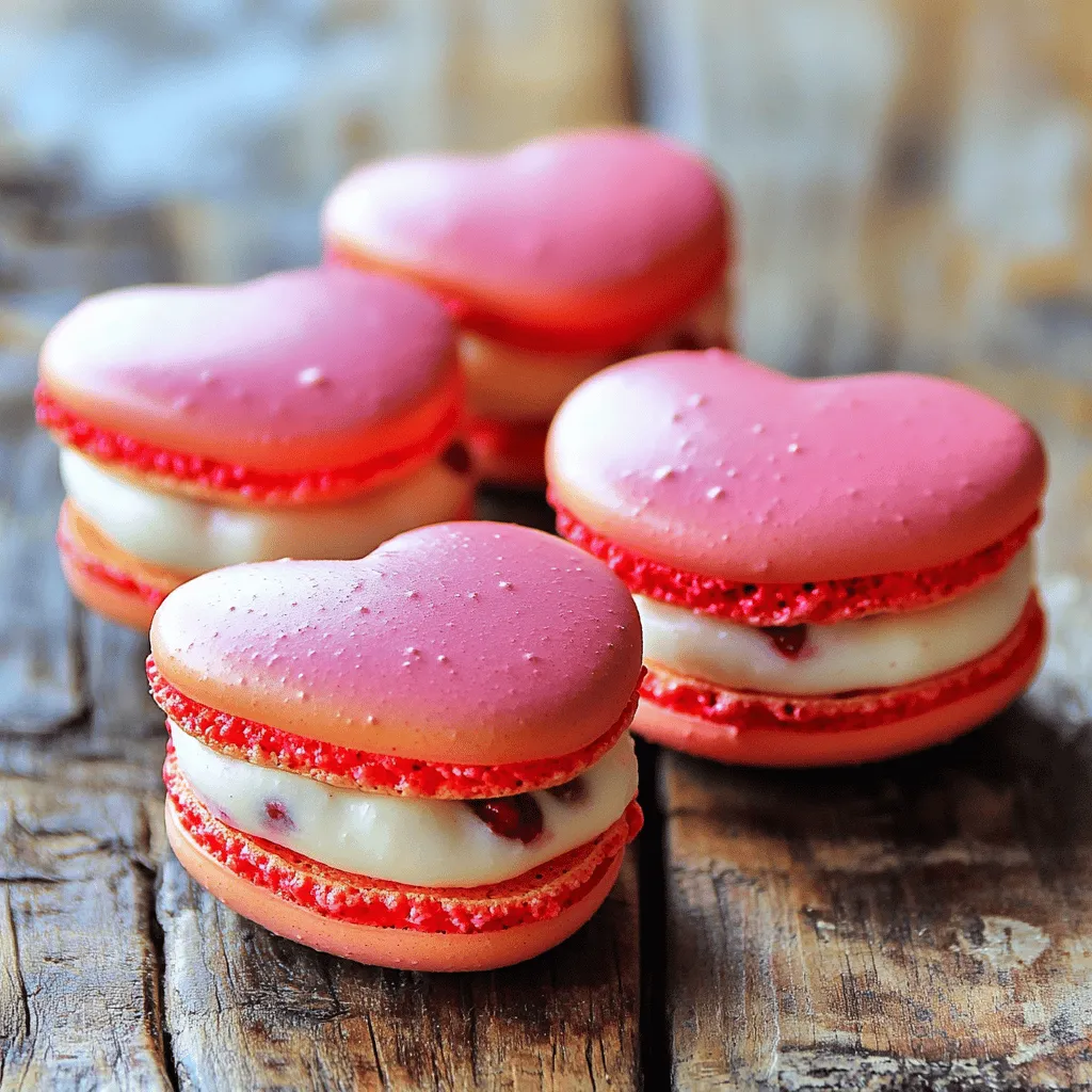 Valentine’s Heart Macarons are perfect for love. They are cute and colorful. Their heart shape brings joy. This treat shows thoughtfulness and care. You can share them with someone special.