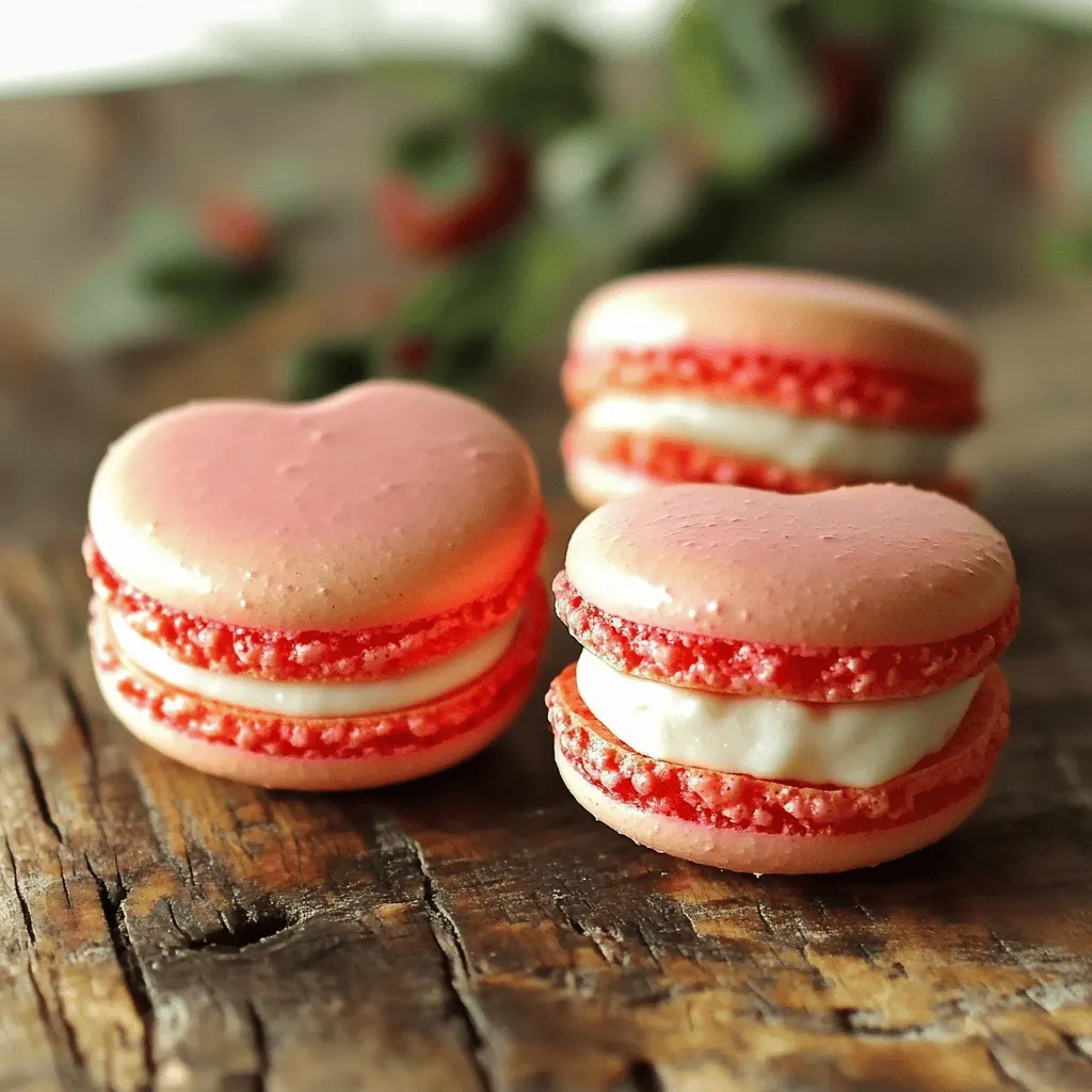 Valentine’s Heart Macarons are perfect for love. They are cute and colorful. Their heart shape brings joy. This treat shows thoughtfulness and care. You can share them with someone special.