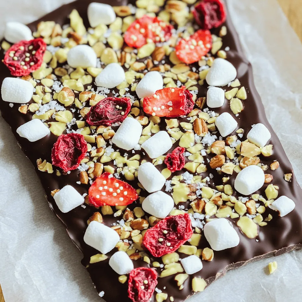 Making Valentine’s Day chocolate bark is simple and fun. You just need a few key ingredients to start.