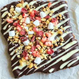 Making Valentine’s Day chocolate bark is simple and fun. You just need a few key ingredients to start.