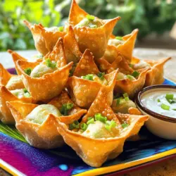 Jalapeno popper wontons are a fun twist on the classic jalapeno popper. They use wonton wrappers instead of a whole pepper. This change makes them easy to eat and great for parties. You can find these in many homes, especially during game days.