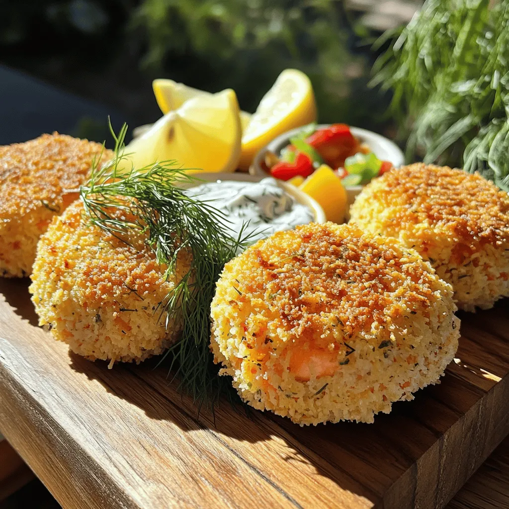 Salmon croquettes are tasty little patties made from salmon. They often mix salmon with breadcrumbs, eggs, and spices. People love them for their crunch and rich flavor. You can serve them as a main dish or a snack. The best part? They are simple to make at home.