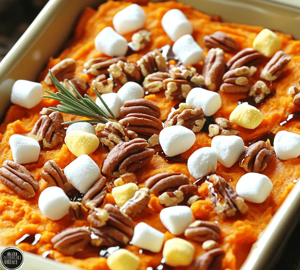 Sweet potato and maple pecan casserole is a delightful dish that perfectly embodies the essence of comfort food. With its warm, inviting flavors and creamy texture, this casserole has become a beloved staple in many households, especially during the fall and winter seasons. The combination of naturally sweet sweet potatoes, rich maple syrup, and crunchy pecans creates a harmonious blend of flavors and textures that is hard to resist.