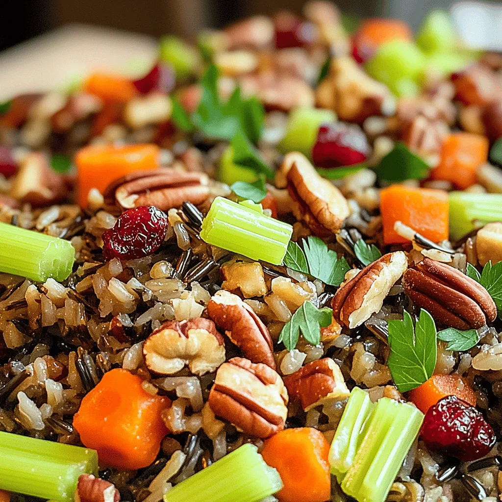 Thanksgiving wild rice recipes add a special touch to your feast. They mix great flavors with great textures. You can create tasty dishes that everyone will love. Here are some fantastic ideas to try.