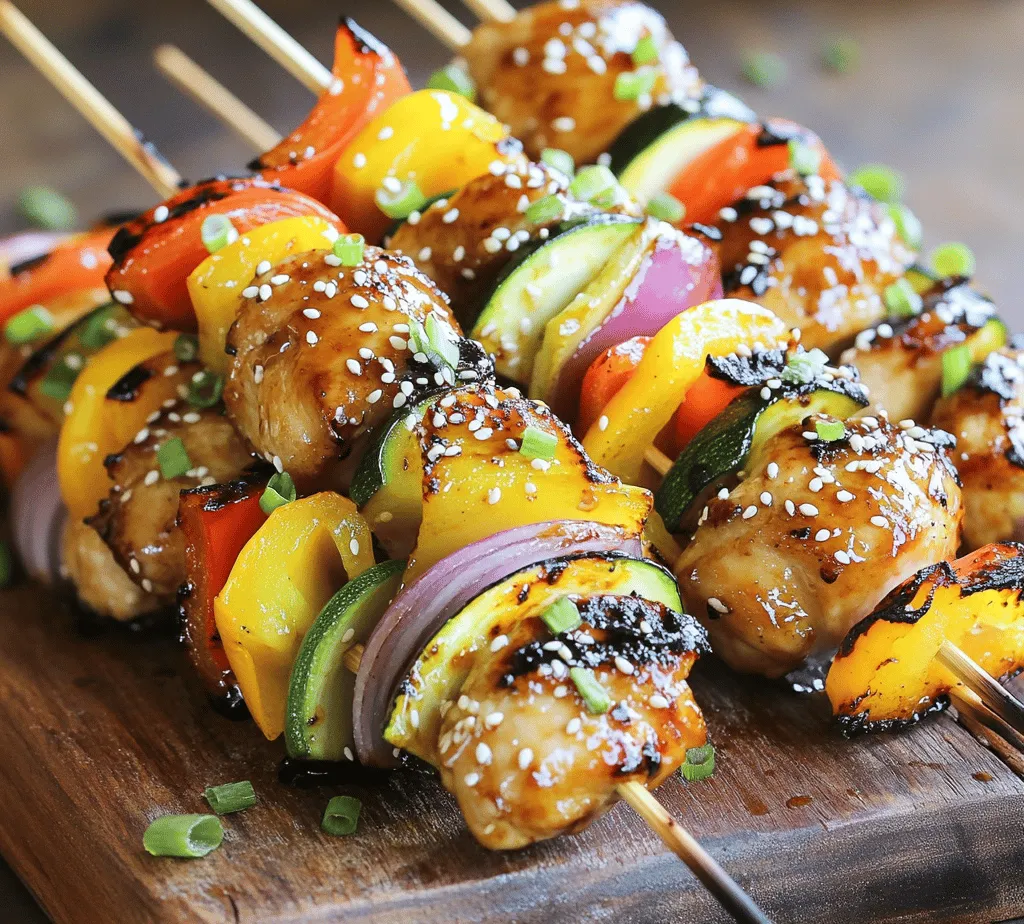 Teriyaki Chicken Skewers are a delightful culinary creation that perfectly marries convenience with rich, enticing flavors. This dish has gained immense popularity for its versatility, making it an excellent choice for everything from weeknight dinners to festive gatherings. The concept of skewering chicken is not only a fun way to present food but also enhances the grilling experience while allowing the chicken to absorb the delicious marinade fully.