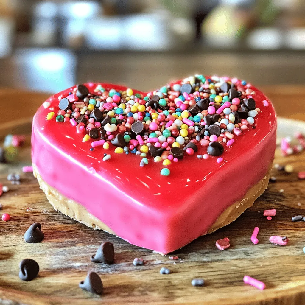 To make a Peanut Butter Valentine’s Heart, you need simple ingredients. Here’s what you will need: