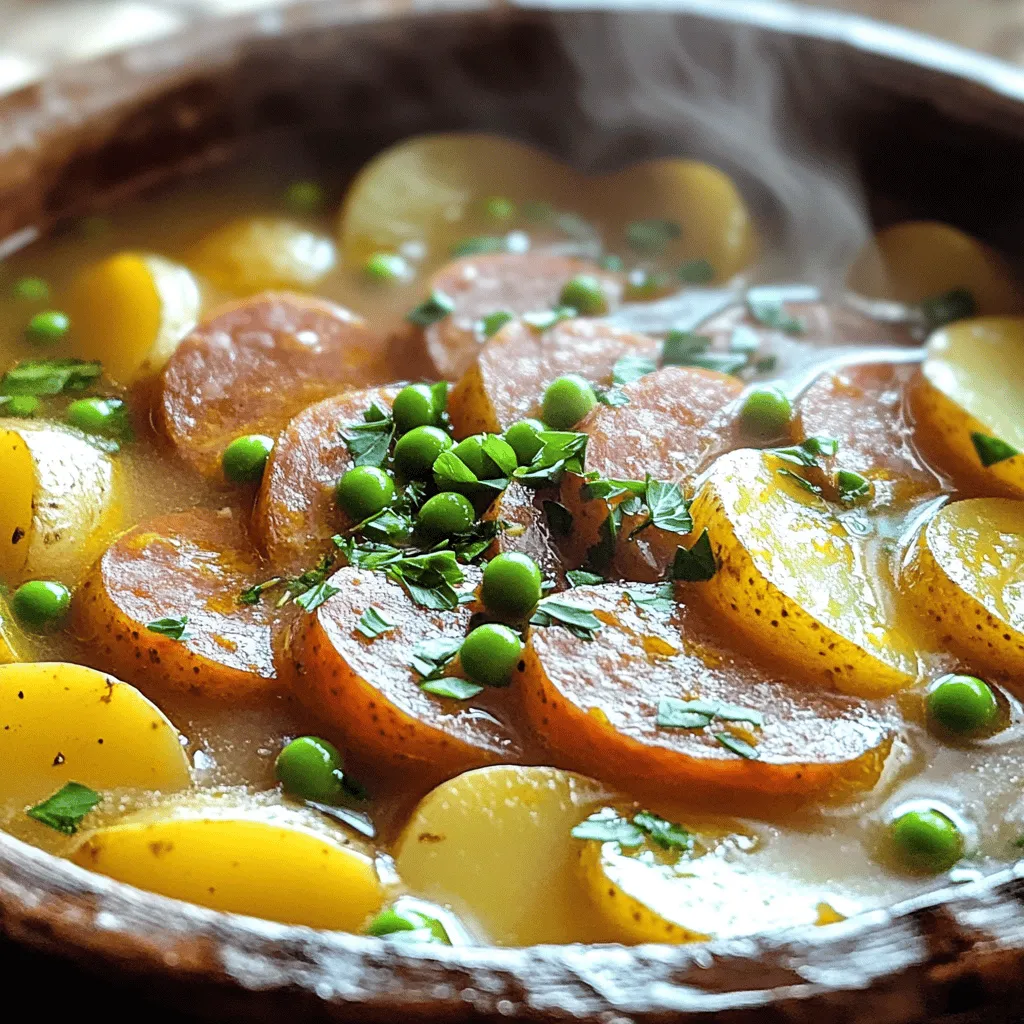 The key to a great slow cooker kielbasa and potatoes dish lies in its ingredients. You need simple items that pack a lot of flavor.