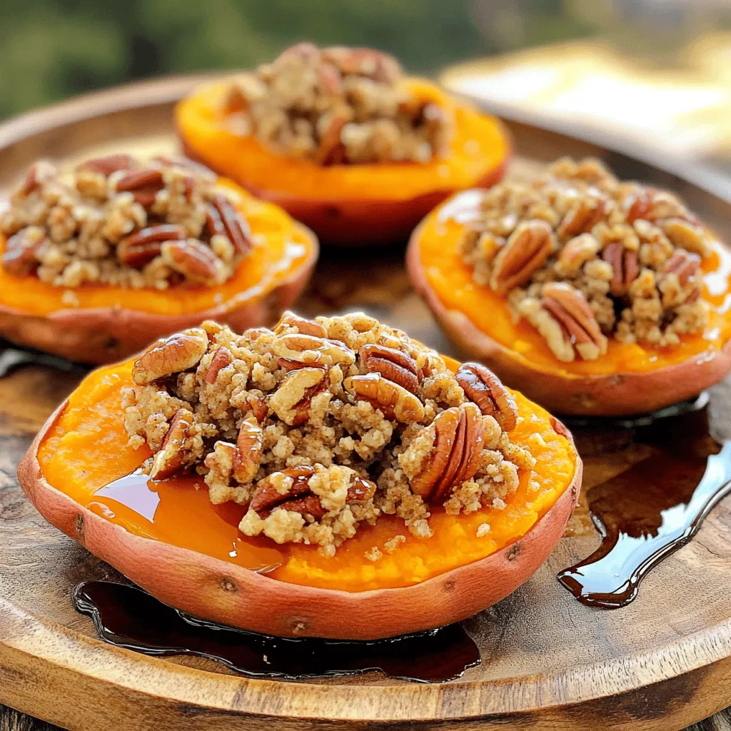 Sweet potatoes with pecan streusel topping is a delightful dish that harmonizes the natural sweetness of the potatoes with a rich, crunchy topping. This recipe has gained popularity not only for its comforting flavors but also for its vibrant presentation, making it a standout side dish during holiday gatherings and festive meals. The appeal of this dish lies not only in its taste but also in its nutritious profile, making it a favorite among health-conscious home cooks.