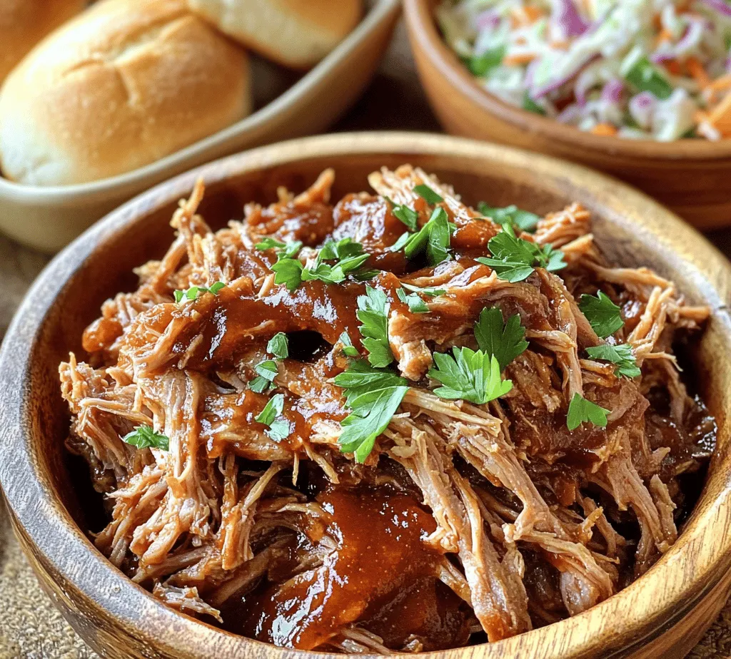 Pulled pork has long been a beloved dish in various cuisines, especially in Southern barbecue traditions where its tender, flavorful profile has captivated food lovers for generations. The concept of slowly cooking pork until it becomes fork-tender and easily shredded has transformed it into a staple for family gatherings, tailgating parties, and casual weeknight dinners. Among the myriad of pulled pork recipes, one stands out for its delectable balance of flavors: Sweet and Smoky Pulled Pork Delight. This recipe not only embodies the essence of traditional pulled pork but also elevates it with a unique twist that combines sweetness with a hint of smoky richness.