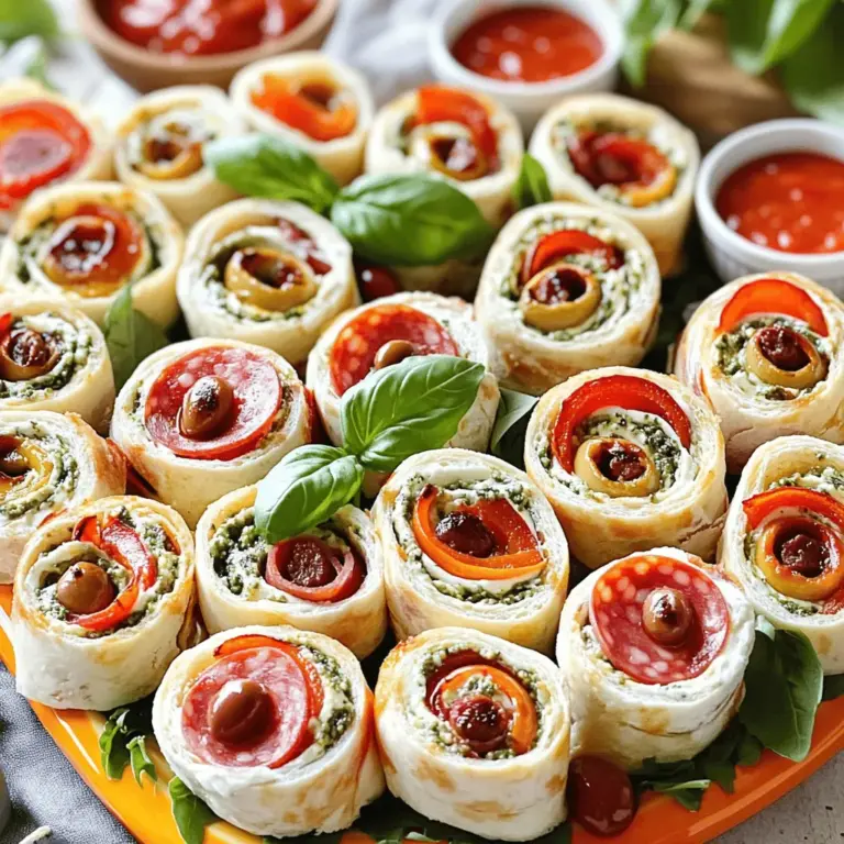 Explore the delightful world of Italian cuisine with our easy-to-make Italian Pinwheels. Perfect for parties, picnics, or simply as a tasty snack, these vibrant and flavorful pinwheels combine the creamy richness of cheese with a medley of savory meats and fresh vegetables. With each bite, you’ll experience a burst of Italian flavors that transport you straight to the sun-drenched hills of Tuscany. In this comprehensive guide, we’ll delve into the ingredients, preparation steps, and serving suggestions that will elevate your culinary repertoire. Whether you’re a seasoned chef or a kitchen novice, these Italian Pinwheels are sure to impress your family and friends.