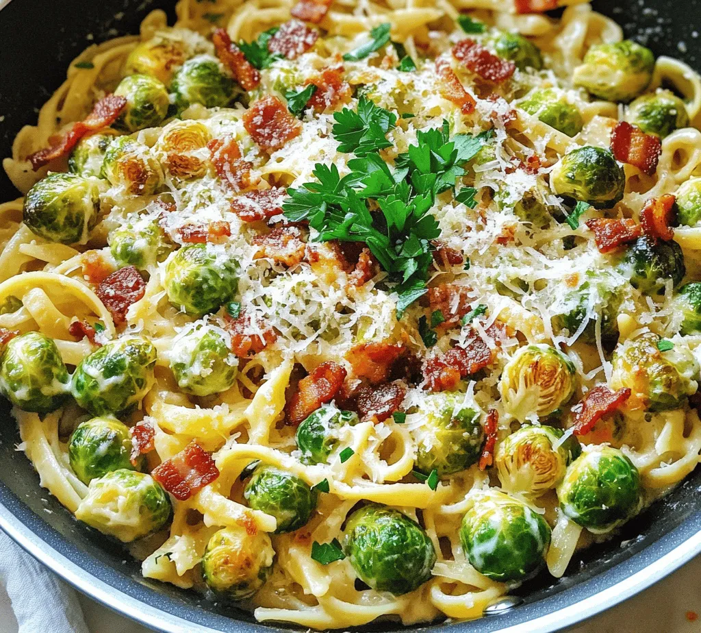 If you're looking for a dish that combines comfort with a touch of elegance, look no further than Sizzlin' Brussels Sprouts Bacon Pasta. This delightful meal is a celebration of flavors and textures, making it a perfect choice for family dinners or entertaining guests. Picture tender pasta enveloped in a creamy sauce, complemented by the robust smokiness of crispy bacon and the earthy sweetness of roasted Brussels sprouts. This dish not only satisfies your taste buds but also showcases the versatility of Brussels sprouts, which have become a trendy ingredient in contemporary cooking.