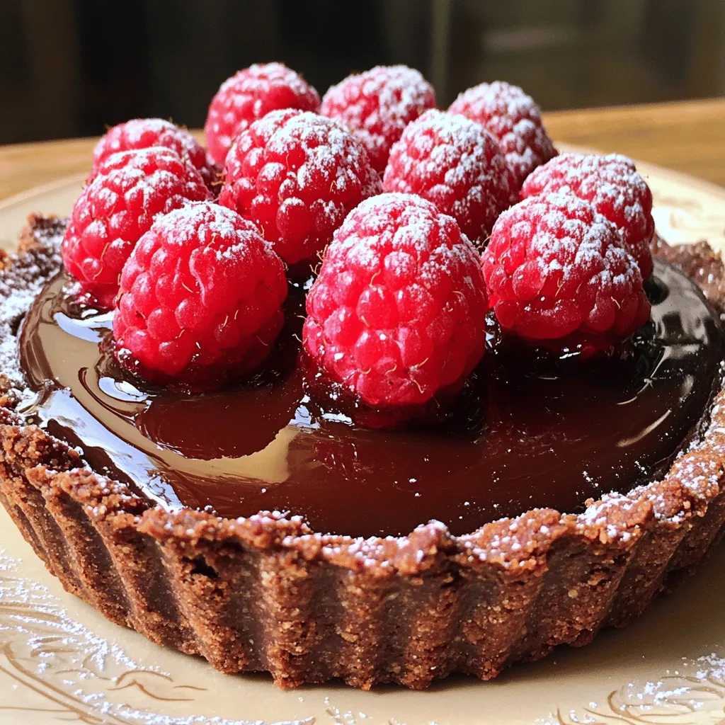 To make a chocolate raspberry tart, you need key ingredients. Each ingredient plays a big role in taste and texture. Let’s break it down.