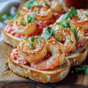 The main shrimp toast ingredients are fresh shrimp, bread, and some tasty seasonings. For the shrimp, I recommend using wild-caught shrimp. They have better flavor and texture. Always peel and devein them before cooking.