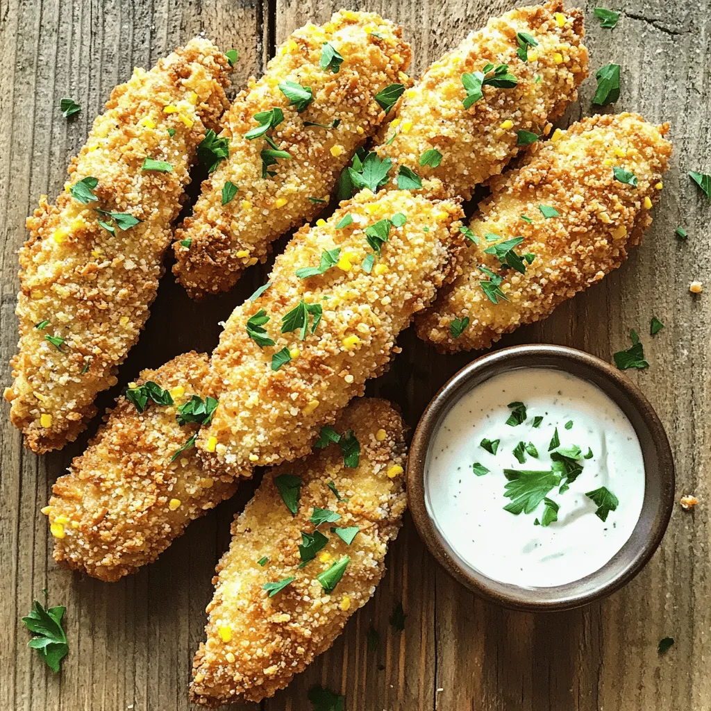 Crack Chicken Tenders are simple yet packed with flavor. The main star is the chicken tenders. You need one pound of fresh chicken tenders. These are juicy and cook fast, making them perfect for a family meal.