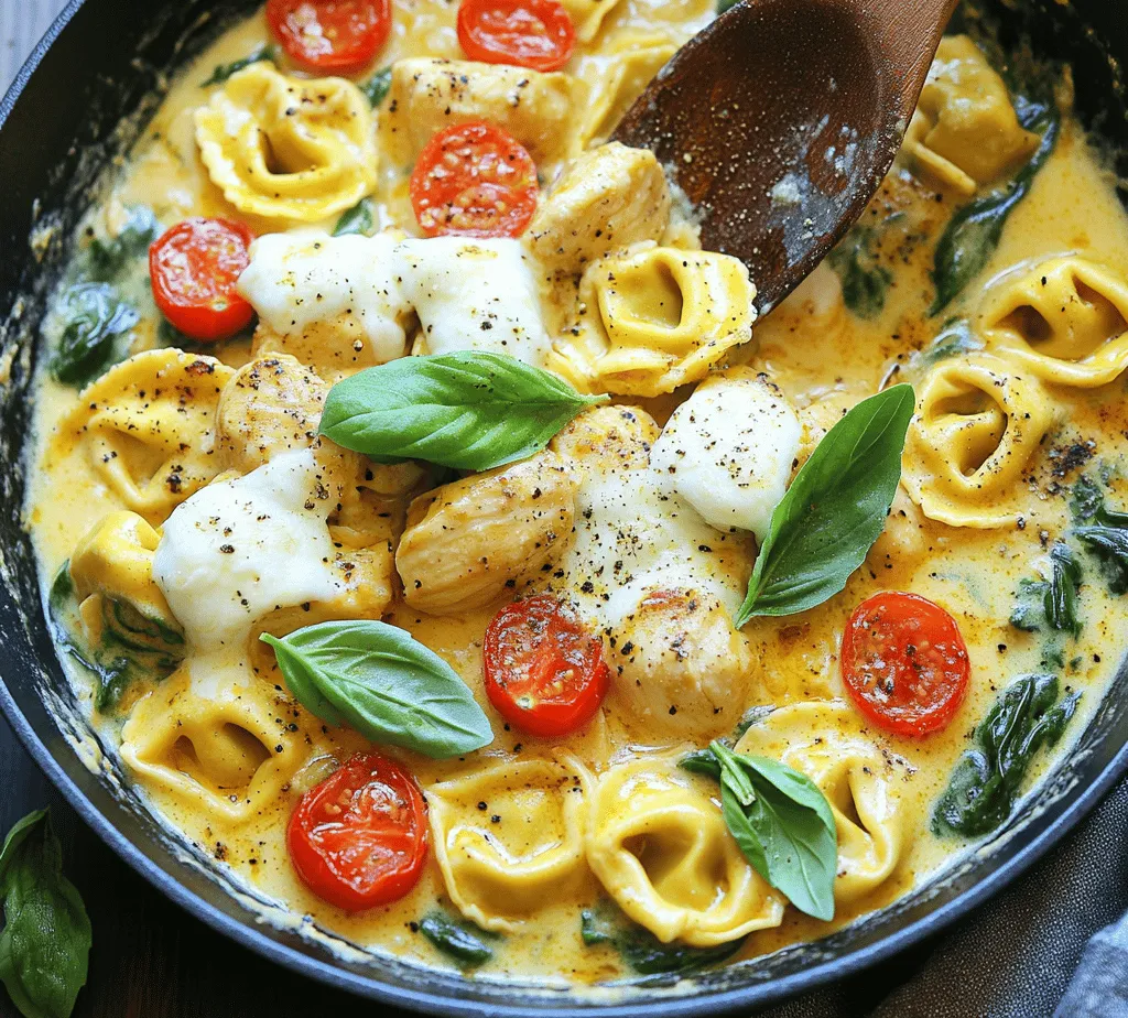 If you're looking for a dish that perfectly marries comfort and convenience, then cheesy skillet chicken tortellini is your answer. This delightful recipe is not only a crowd-pleaser but also an ideal solution for busy weeknights when time is of the essence. With its creamy texture and rich flavors, it embodies the essence of comfort food, making it a favorite among families and food lovers alike.