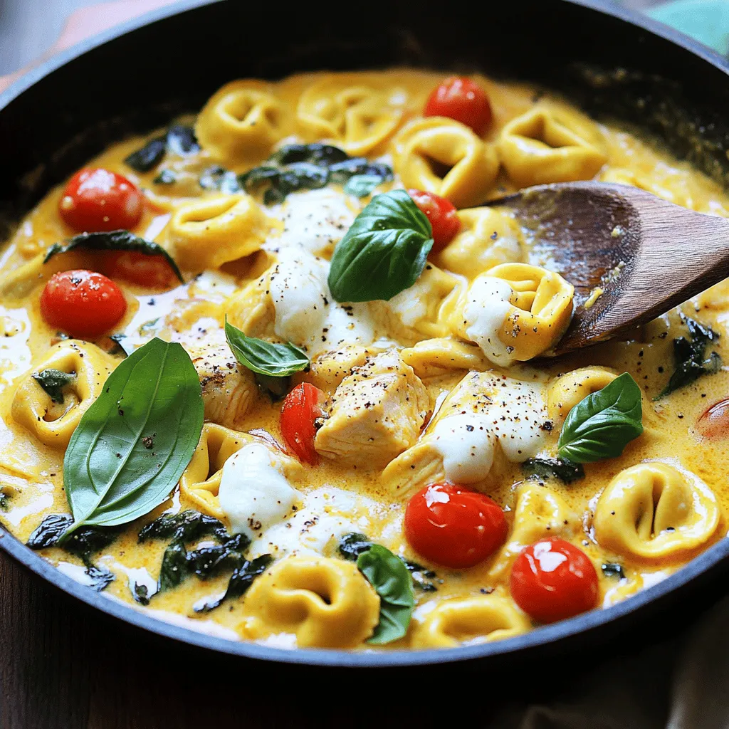 If you're looking for a dish that perfectly marries comfort and convenience, then cheesy skillet chicken tortellini is your answer. This delightful recipe is not only a crowd-pleaser but also an ideal solution for busy weeknights when time is of the essence. With its creamy texture and rich flavors, it embodies the essence of comfort food, making it a favorite among families and food lovers alike.