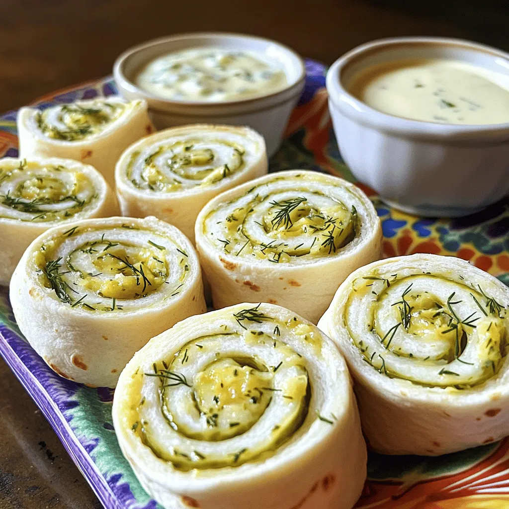 The key to a great dill pickle pinwheels recipe lies in choosing the right ingredients. You start with six large flour tortillas. These soft wraps hold everything together. Next, you need eight ounces of softened cream cheese. This creamy base adds richness to your pinwheels.