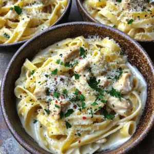 To create a delicious creamy chicken pasta, you need some key ingredients. First, you'll want chicken. I often use two boneless, skinless chicken breasts. They cook fast and stay juicy. For the pasta, fettuccine works great, but feel free to pick your favorite type.