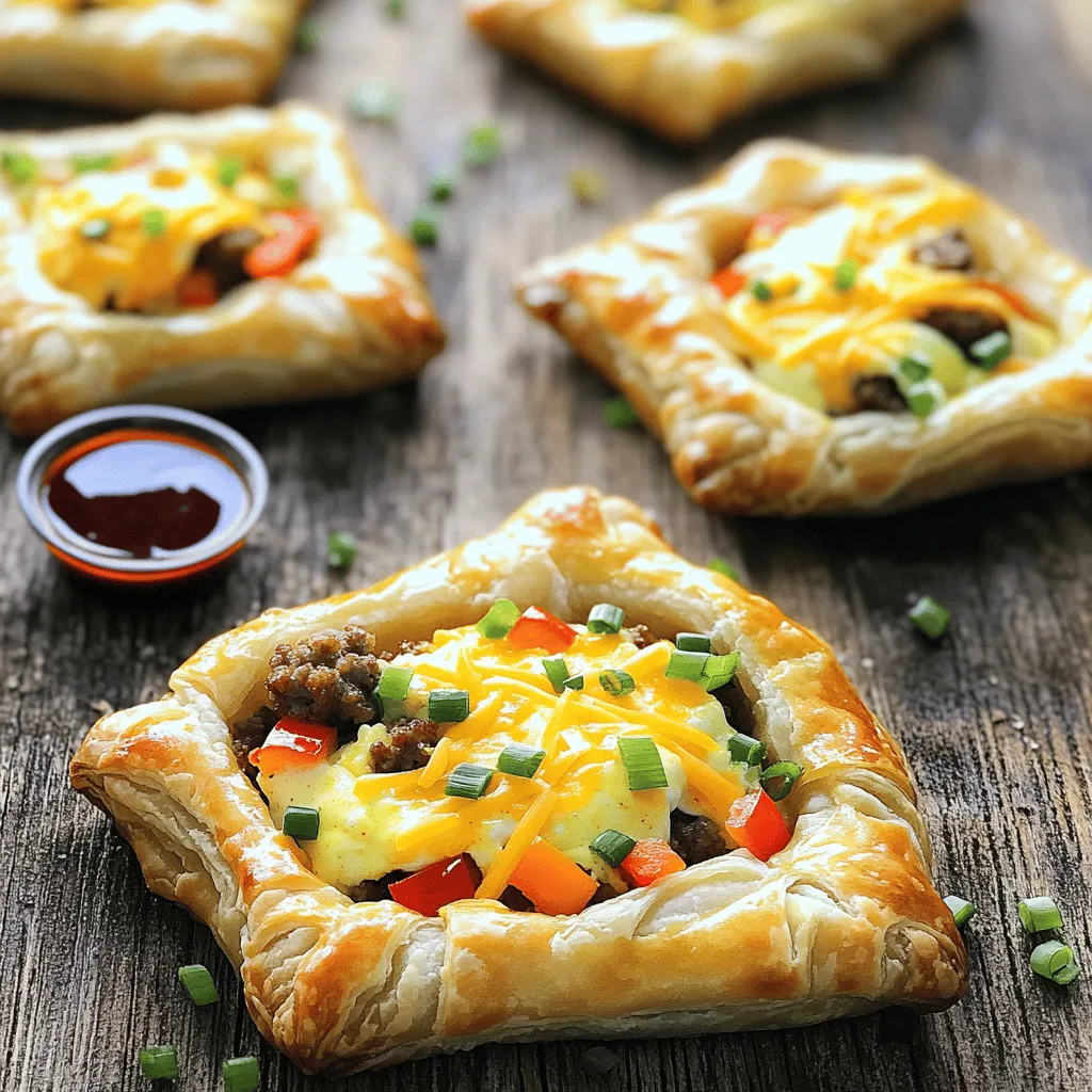 If you're on the hunt for a breakfast dish that delivers both satisfaction and comfort, look no further than the Cowboy Breakfast Pastry. This delightful pastry combines a multitude of flavors and textures, making it not only a feast for the taste buds but also a visually appealing addition to any breakfast table. Imagine flaky layers of puff pastry enveloping a hearty filling of scrambled eggs, savory sausage, and a medley of colorful vegetables, all topped off with melted cheddar cheese. This dish captures the essence of a cowboy's hearty breakfast, perfect for those who need to fuel up for a day of hard work or adventure.