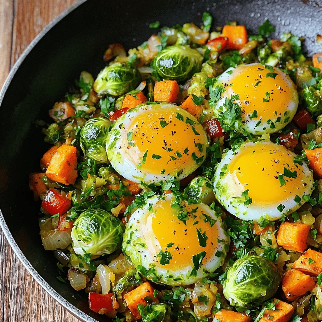 The right ingredients make all the difference in a Brussels sprouts breakfast hash recipe. You want to use fresh, quality produce for the best taste.