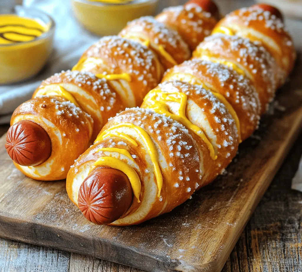 Pretzel dogs are a delightful culinary creation that perfectly marries the soft, chewy texture of a freshly baked pretzel with the savory goodness of a hot dog. Imagine biting into a warm, golden-brown dough that encases a juicy hot dog—it's a flavor experience that’s hard to resist. These treats are not just for street vendors or ballparks; they're simple enough to make at home, allowing you to enjoy the fresh taste of homemade pretzel dogs any time you desire.