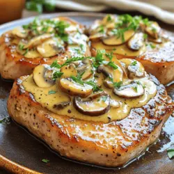 Discover the rich and savory flavors of Creamy Mushroom Pork Chops, a delightful dish that combines tender pork chops with a luscious mushroom sauce. This recipe not only brings together basic ingredients but also transforms them into a gourmet experience that can be enjoyed on any occasion. With a preparation time of just 10 minutes and a total cooking time of 30 minutes, this dish is perfect for busy weeknights or special family dinners. In this article, we will explore the steps to create this mouthwatering meal, along with insights on the ingredients and tips for perfecting your cooking technique.