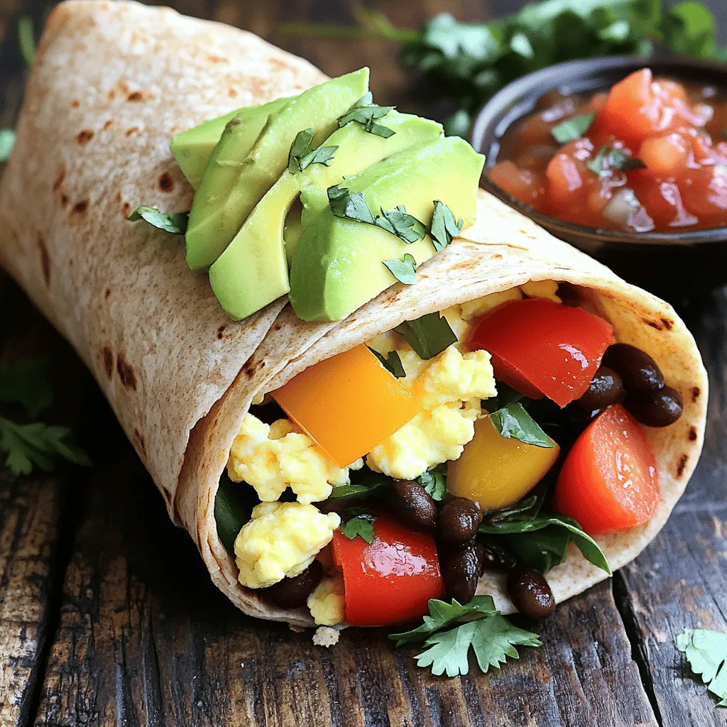 To make a healthy breakfast burrito, you need the best ingredients for breakfast burritos. Start with large whole wheat tortillas. They are better than white flour tortillas. Whole wheat adds fiber and nutrients. Next, include eggs. They provide protein and healthy fats.